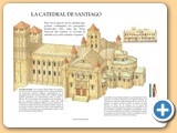 3.6.01-Catedral de Santiago-Dibujo de reconstrucción de la original